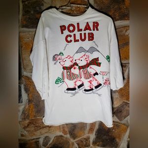 Starlit night vintage pullover sweatshirt